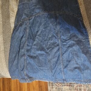 Old Navy A-Line Denim Skirt - Blue